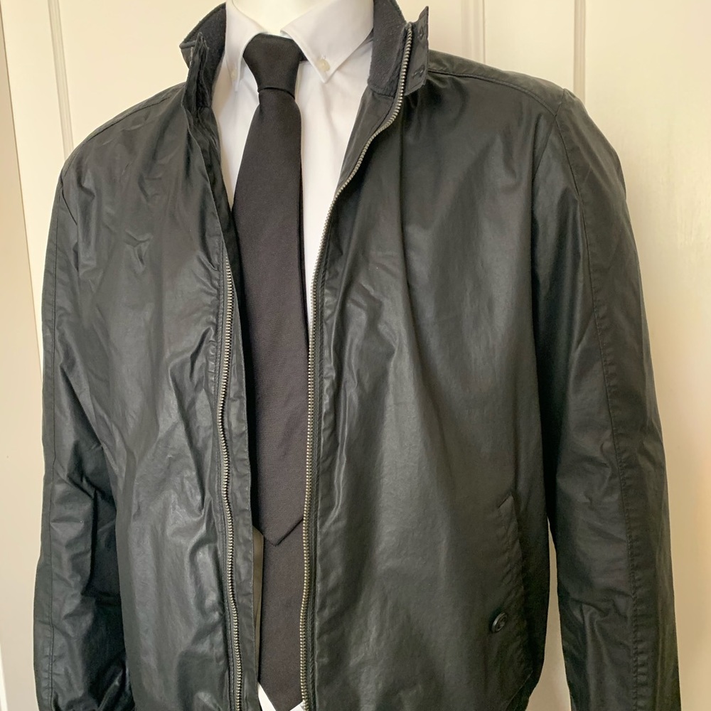 Black Bomber style Jacket